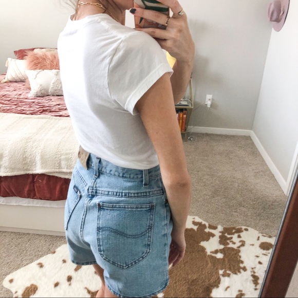 ADIDAS WHITE AND PINK FONT TEE - Picture 6 of 8